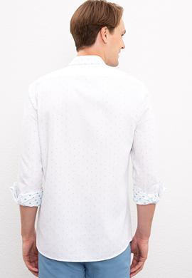 Erkek Beyaz Uzun Kollu Gömlek - 50218772010