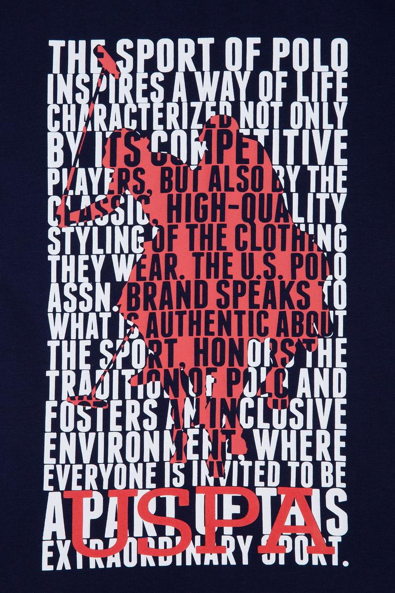 Çocuk Lacivert Bisiklet Yaka Tişört - 50220917024