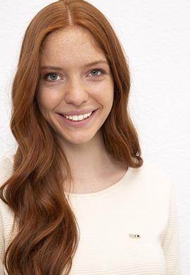 Kadın Beyaz Triko Kazak - 50209967008