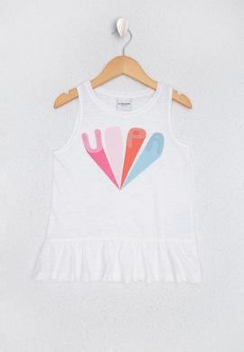 Çocuk Beyaz Tişört - 50220392008