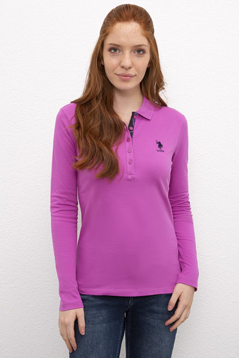 Kadın Pembe Sweatshirt Basic