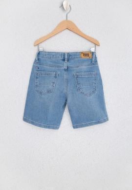 Erkek Çocuk Açık Mavi Jean Şort - 50220412001