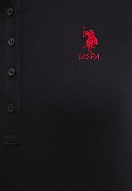 Kadın Siyah Basic Polo Yaka Sweatshirt - 50205969048