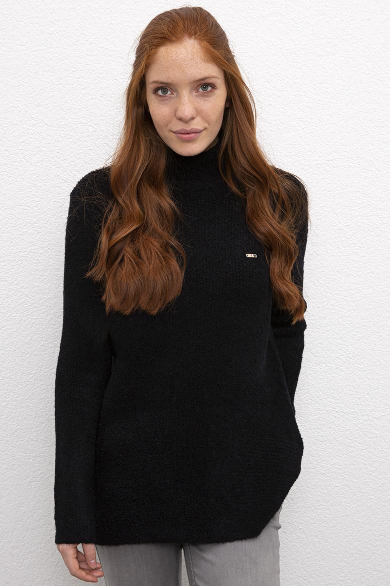 Kadın Lacivert Kazak