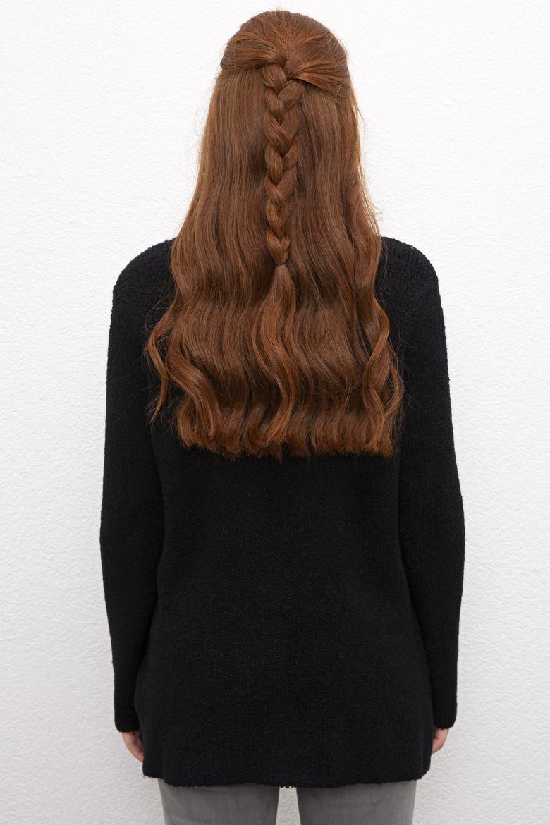 Kadın Lacivert Kazak - 50206775004