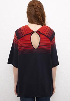 Kadın Lacivert Triko Kazak - 50206765007