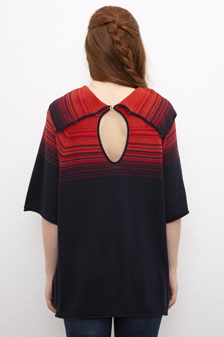 Kadın Lacivert Triko Kazak - 50206765007