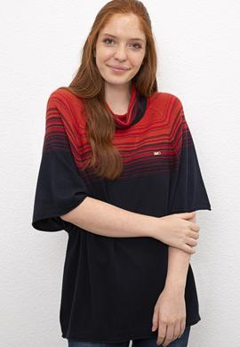 Kadın Lacivert Triko Kazak - 50206765007