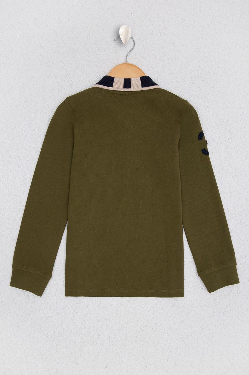 Çocuk Yeşil Sweatshirt Basic