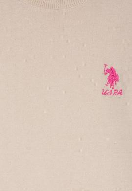 Kız Çocuk Beyaz Triko Kazak Basic - 50210678007