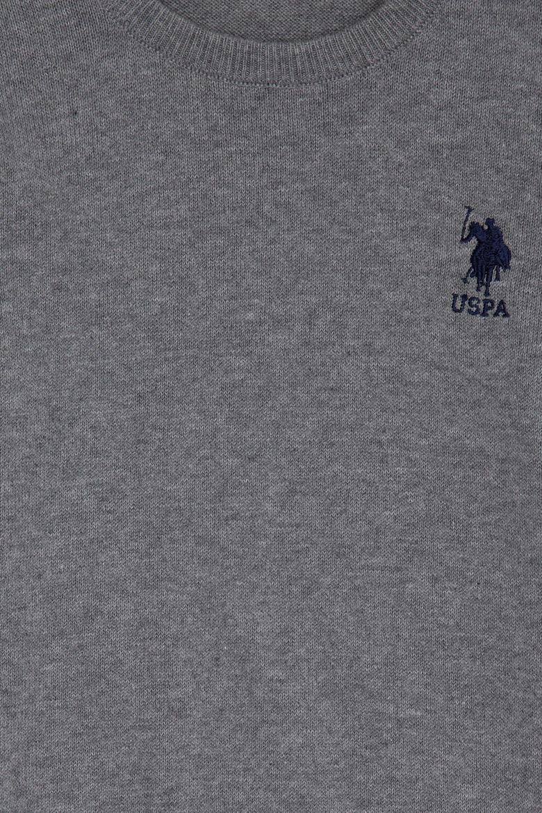 Erkek Çocuk Gri Triko Kazak Basic - 50210679087