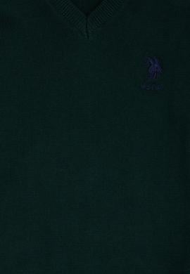 Erkek Çocuk Yeşil Bisiklet Yaka Triko Kazak - 50210681091