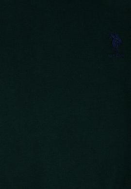 Erkek Çocuk Yeşil Bisiklet Yaka Triko Kazak - 50210679077