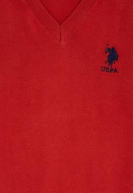 Erkek Çocuk Kırmızı Triko Kazak Basic - 50210681121