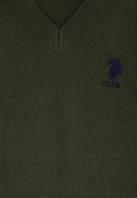 Erkek Çocuk Yeşil Triko Kazak Basic - 50210681025