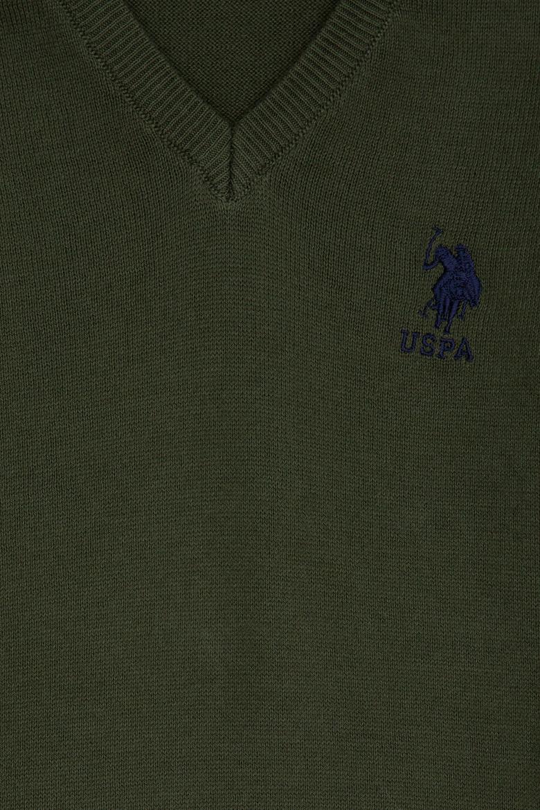 Erkek Çocuk Yeşil Triko Kazak Basic - 50210681025