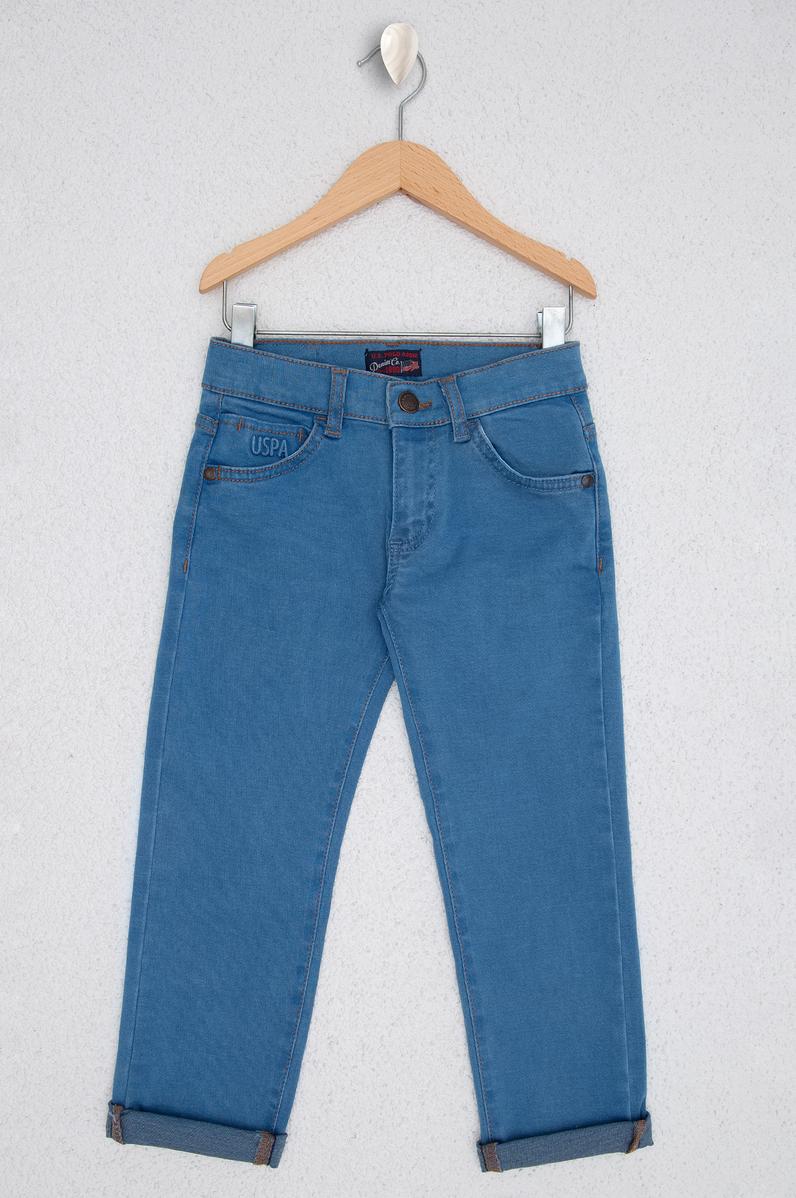 Erkek Çocuk Mavi Denim Pantolon
