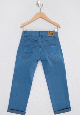 Erkek Çocuk Mavi Denim Pantolon - 50222954003
