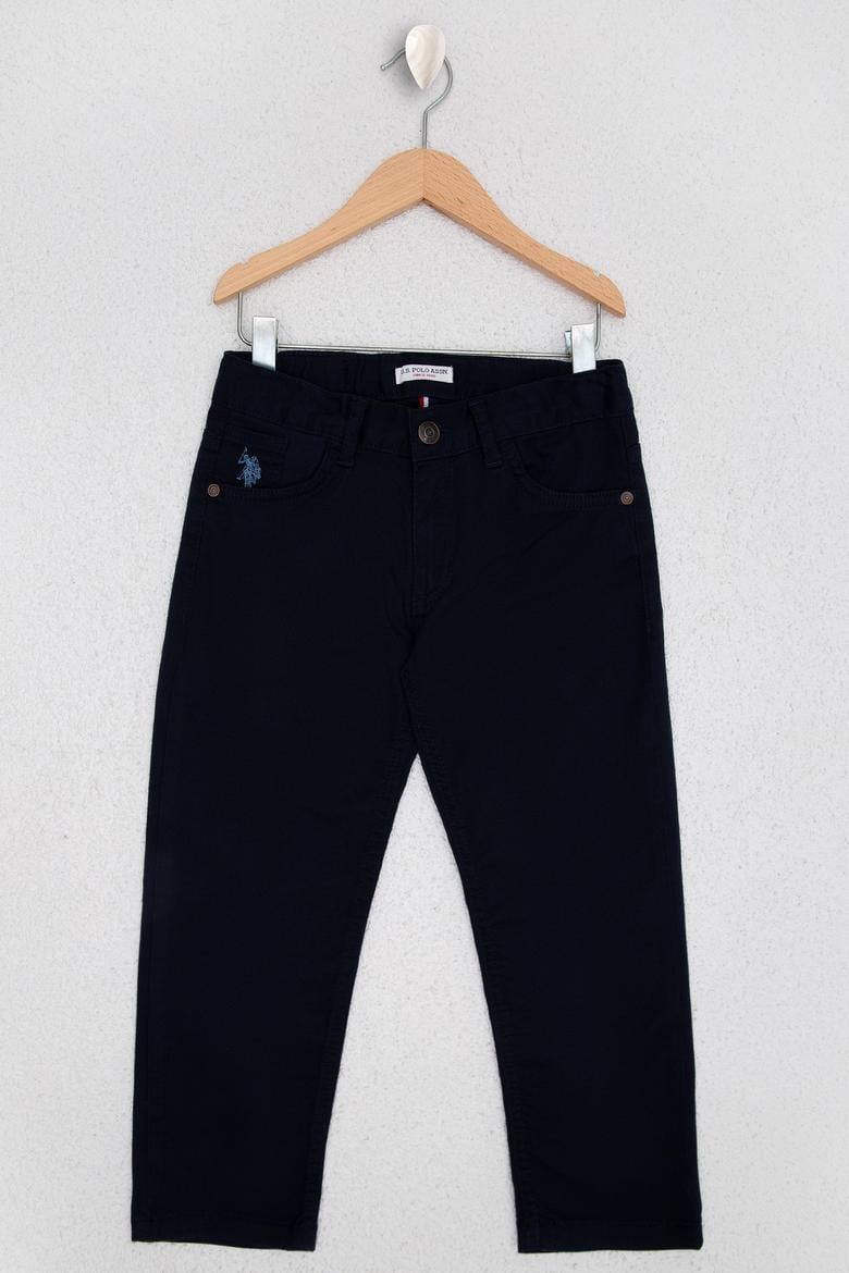 Erkek Çocuk Lacivert Kanvas Pantolon