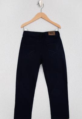 Erkek Çocuk Lacivert Kanvas Pantolon - 50206731023