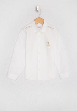 Kız Çocuk Beyaz Gömlek Uzunkol - 50218960003