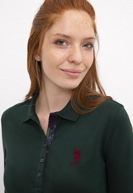 Kadın Yeşil Sweatshirt Basic - 50205969082