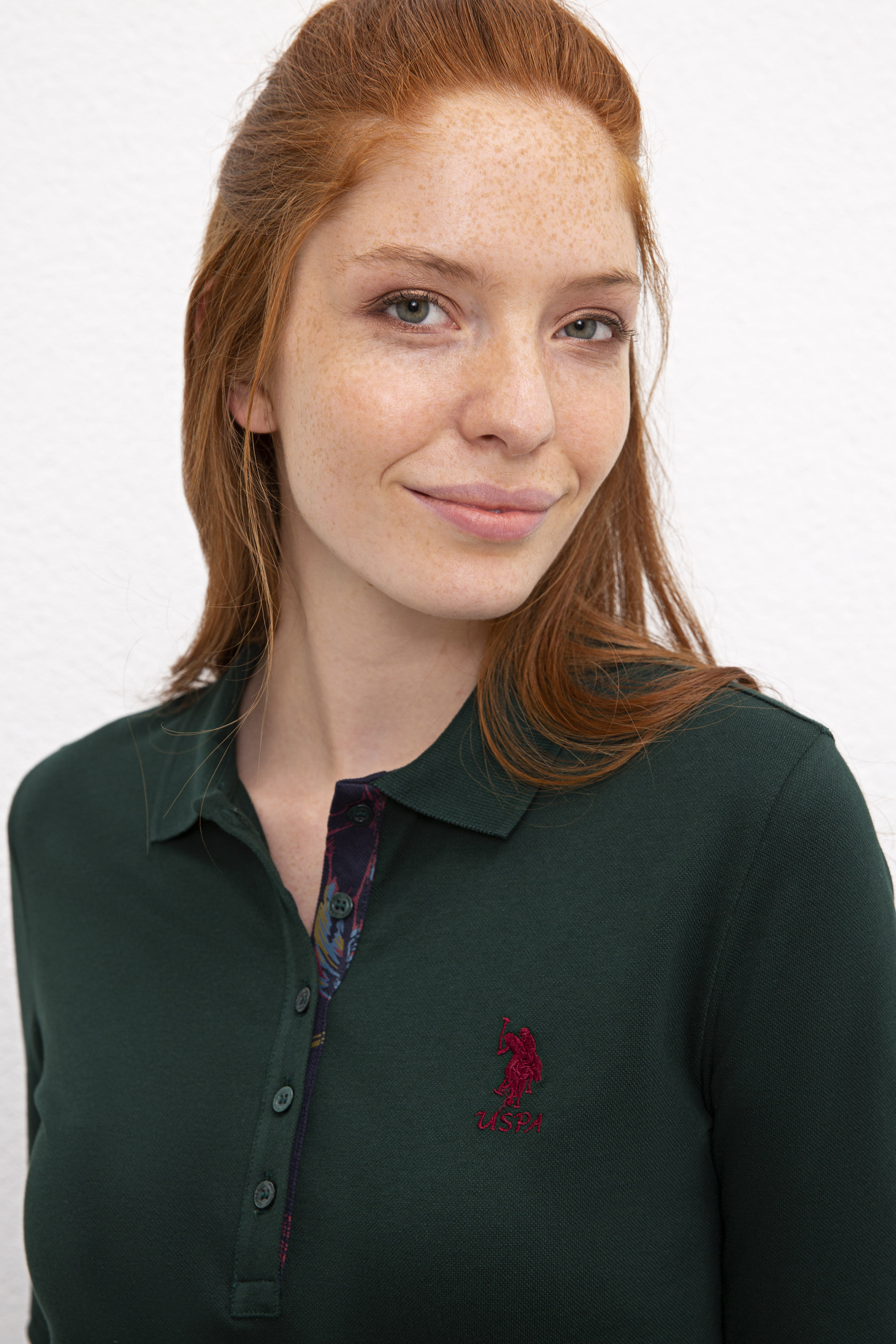Kadın Yeşil Sweatshirt Basic