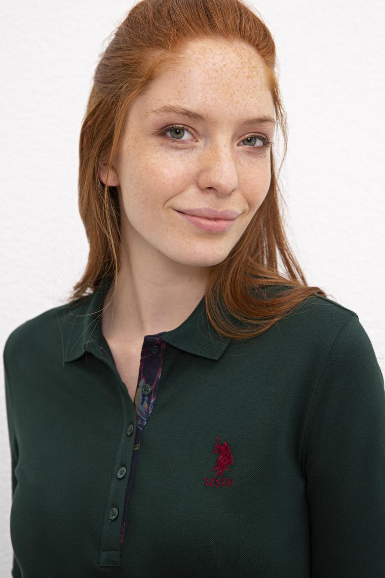 Kadın Yeşil Sweatshirt Basic - 50205969082