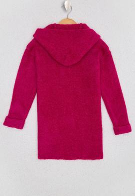 Kız Çocuk Pembe Triko Hırka - 50206151013