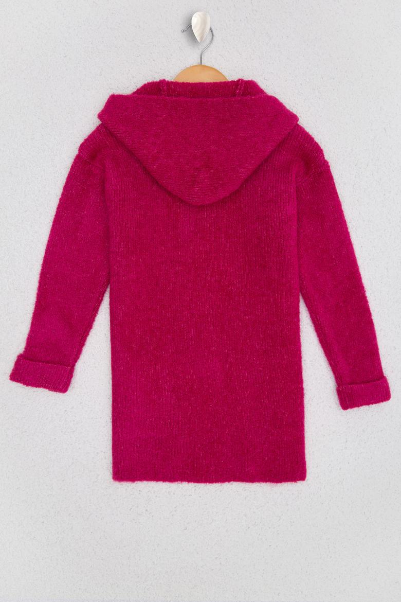 Kız Çocuk Pembe Triko Hırka - 50206151013