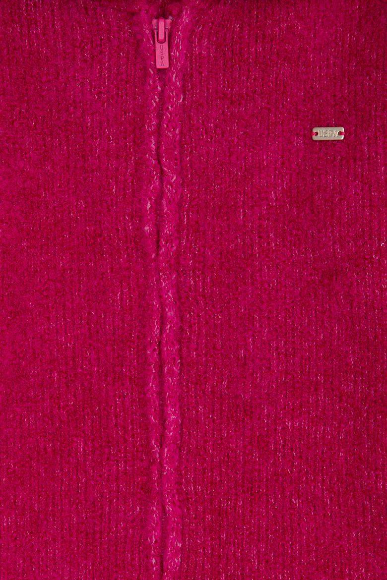 Kız Çocuk Pembe Triko Hırka - 50206151013