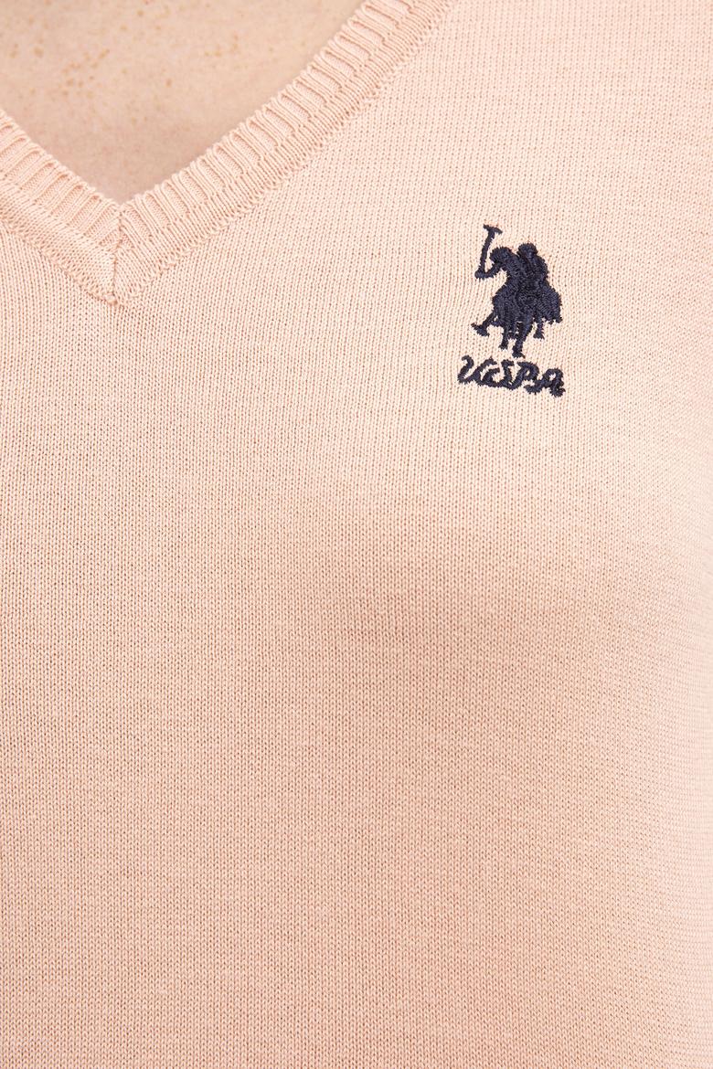 Kadın Pudra Basic Kazak - 50206420059