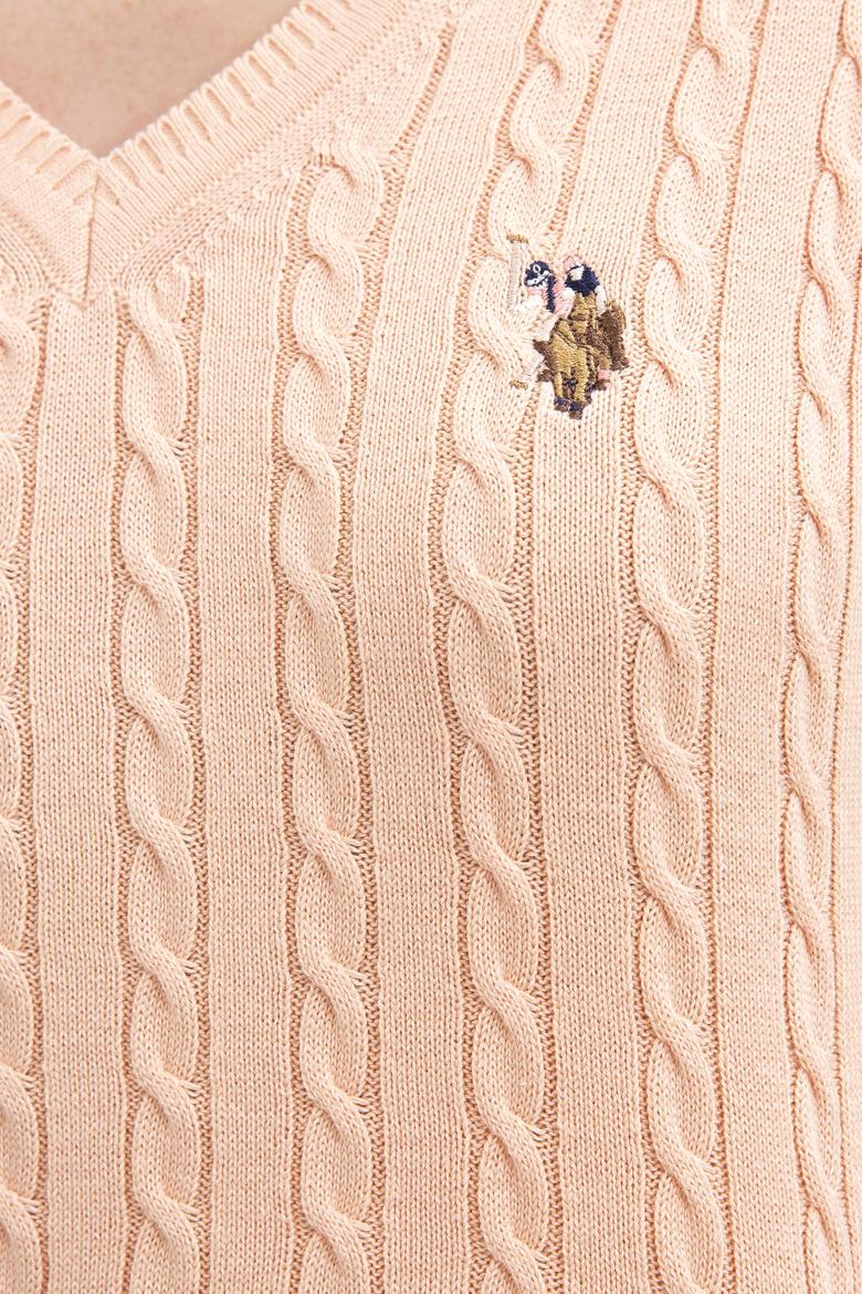 Kadın Pudra Basic Kazak - 50206451104