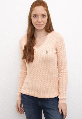 Kadın Pudra Basic Kazak - 50206451104