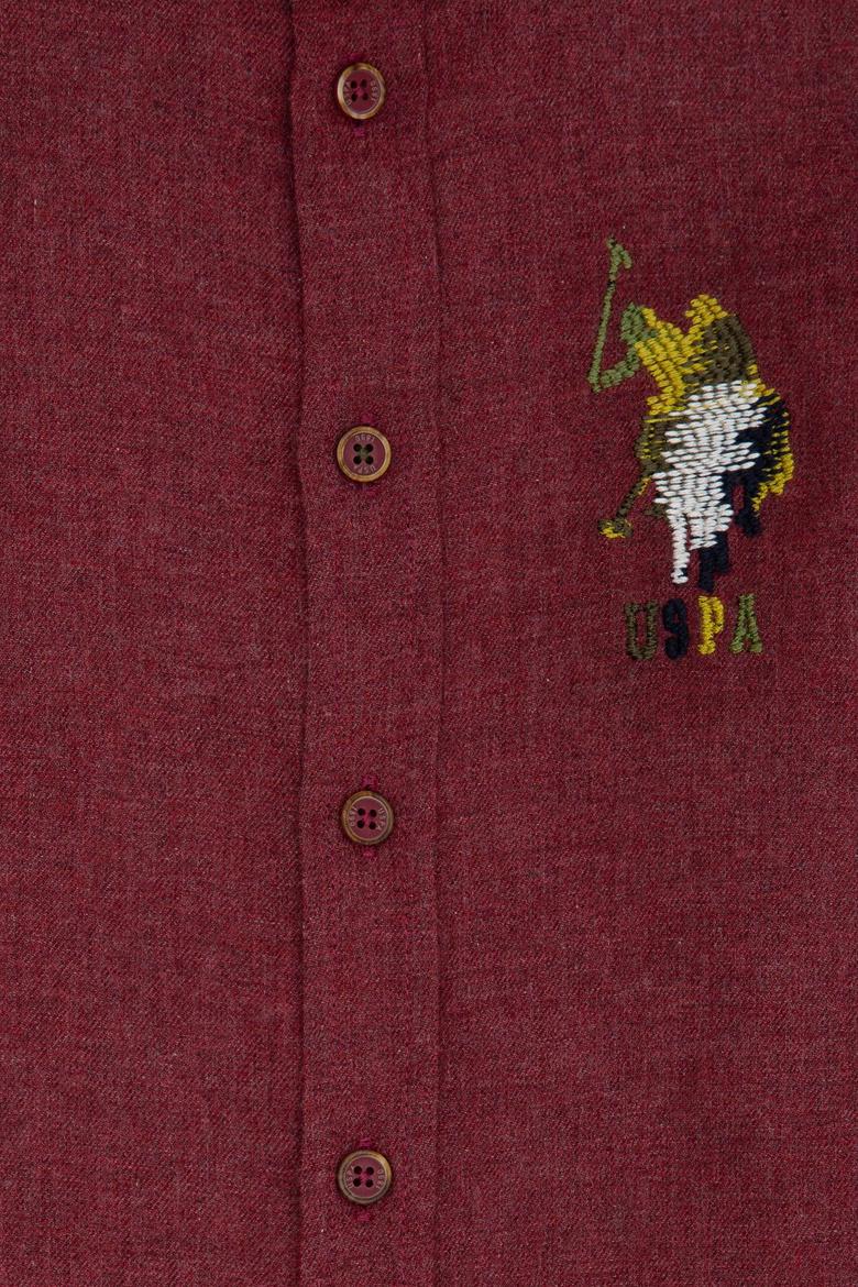 Erkek Çocuk Kırmızı Gömlek Uzunkol - 50208193032