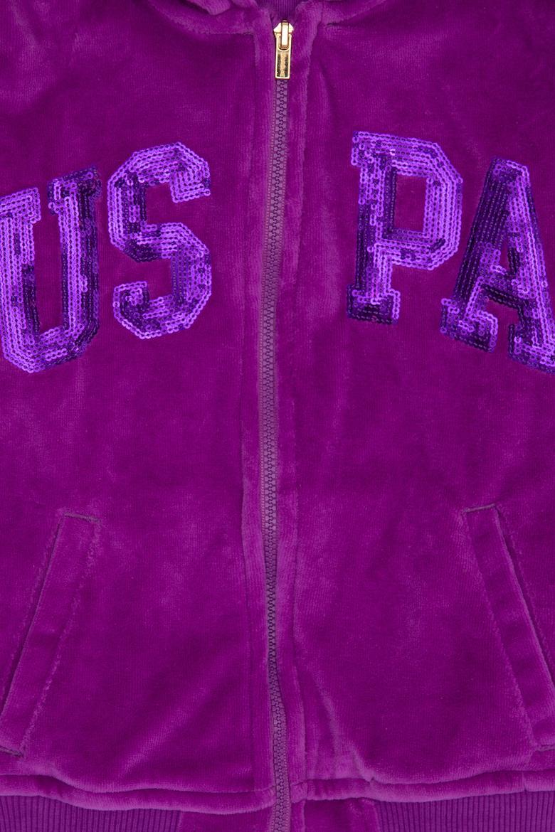 Kız Çocuk Mor Sweatshirt - 50210572018