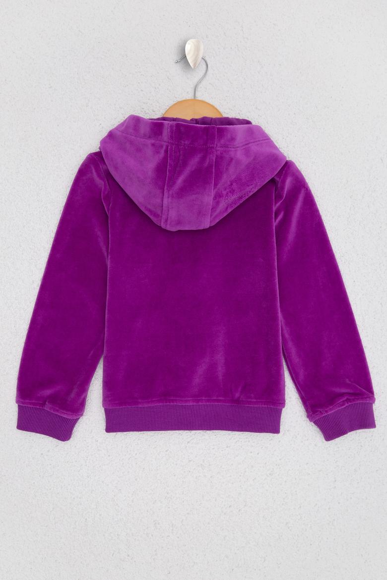 Kız Çocuk Mor Sweatshirt - 50210572018