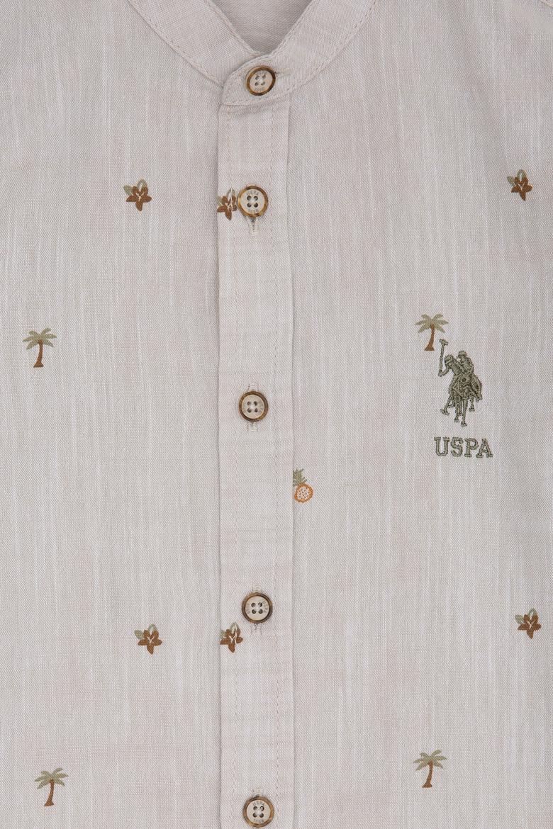 Erkek Çocuk Gri Gömlek Uzunkol - 50219418011