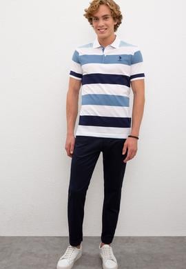 Erkek İndigo Tişört - 50217989028