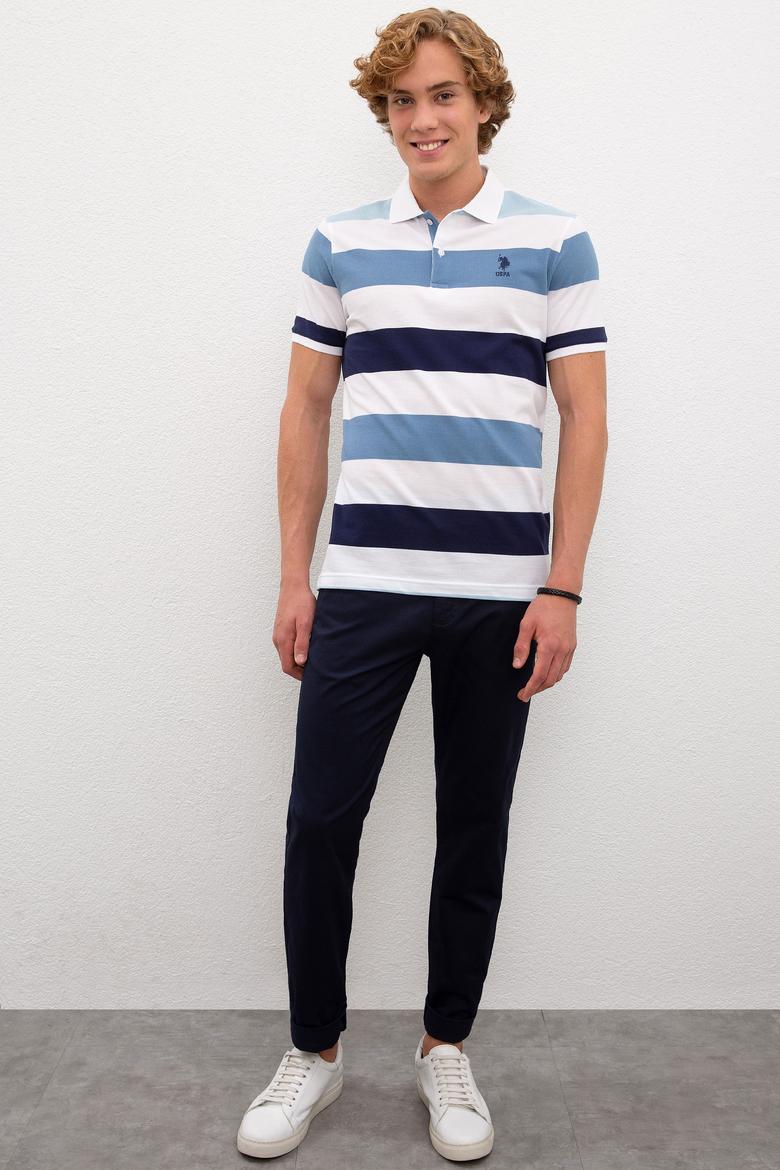 Erkek İndigo Tişört - 50217989028