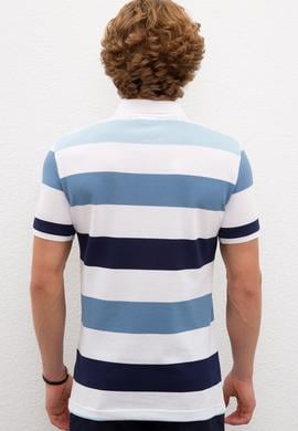 Erkek İndigo Tişört - 50217989028