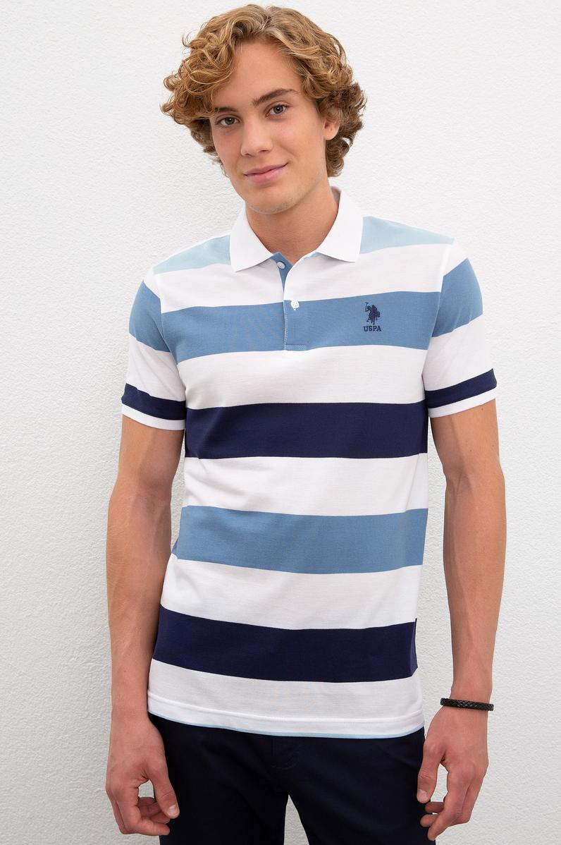 Erkek İndigo Tişört