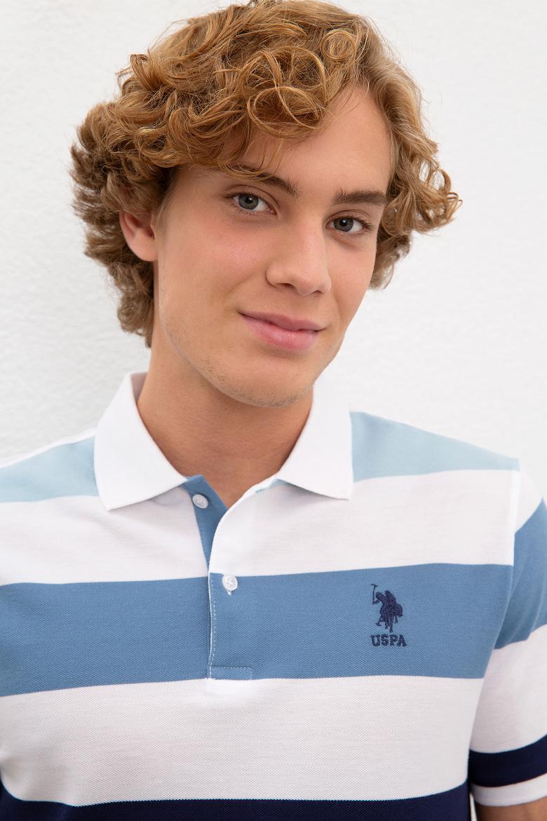 Erkek İndigo Tişört - 50217989028