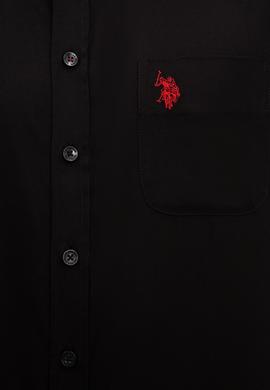 Erkek Siyah Gömlek Kısakol - 50200533057