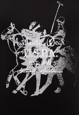 Erkek Siyah Bisiklet Yaka T-Shirt - 50200723026