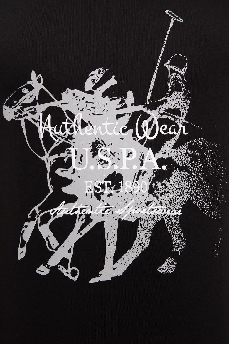 Erkek Siyah Bisiklet Yaka T-Shirt - 50200723026