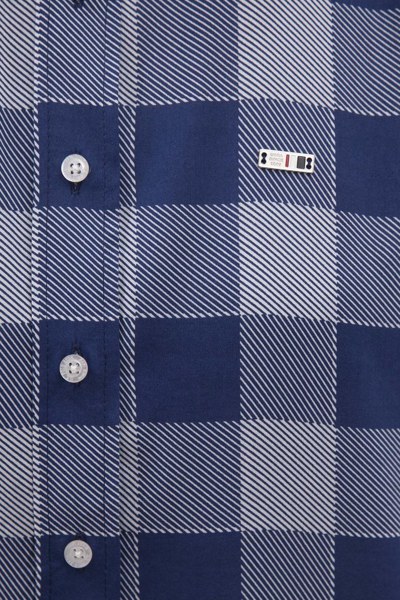 Kadın Lacivert Gömlek Uzunkol - 50219263003