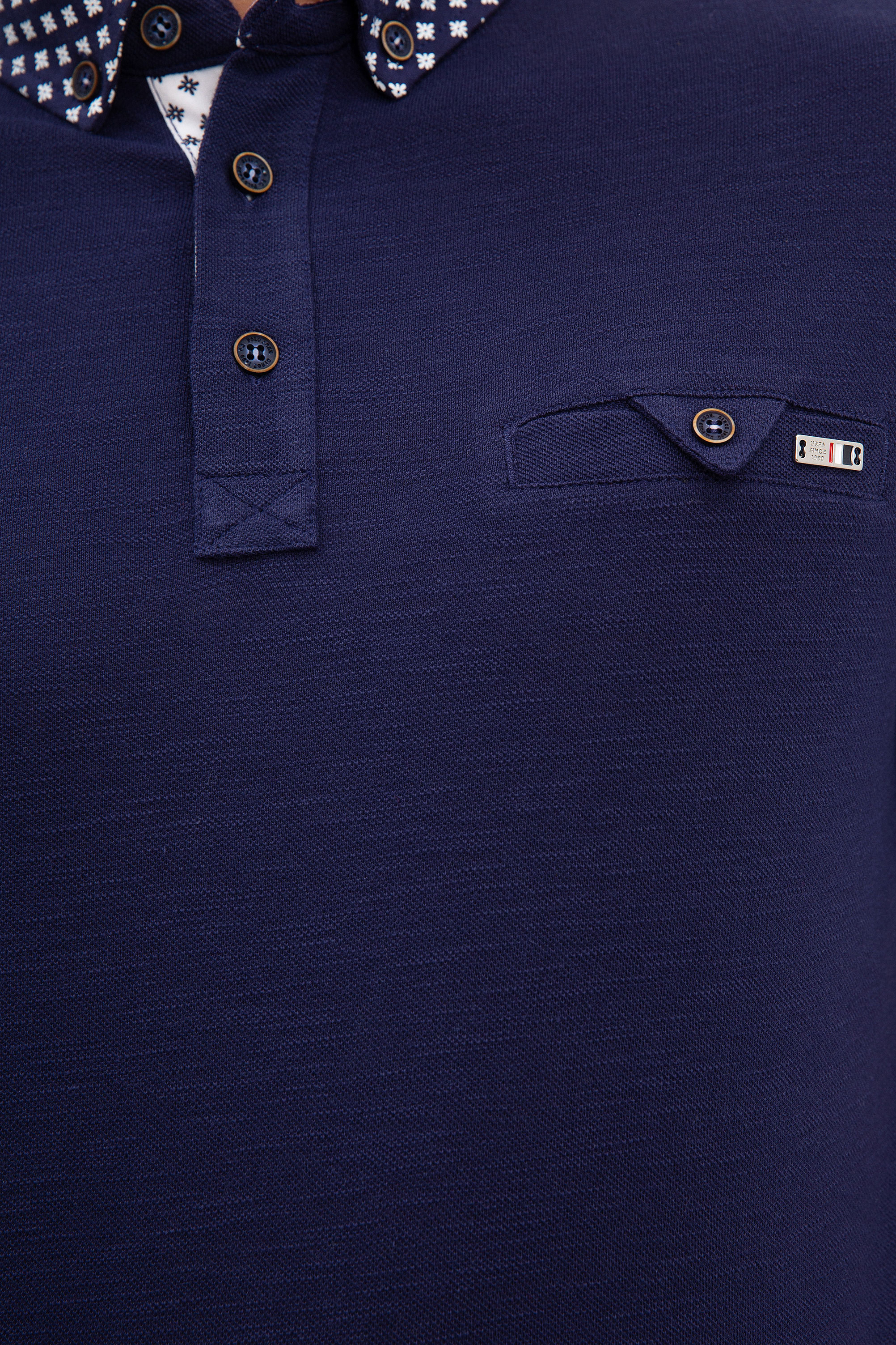 Erkek Lacivert Polo Yaka T-Shirt