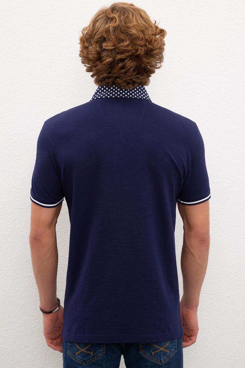 Erkek Lacivert Polo Yaka T-Shirt - 50200456012