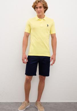 Erkek Limon Basic Polo Yaka Tişört - 50199819360